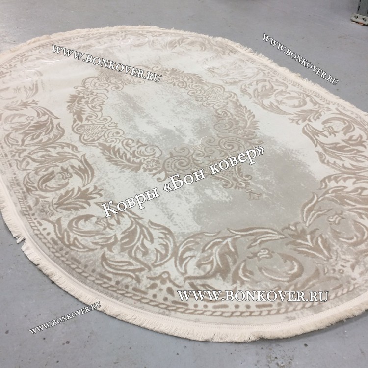 Турецкий Овальный Ковер Медальон Дизайн 30426