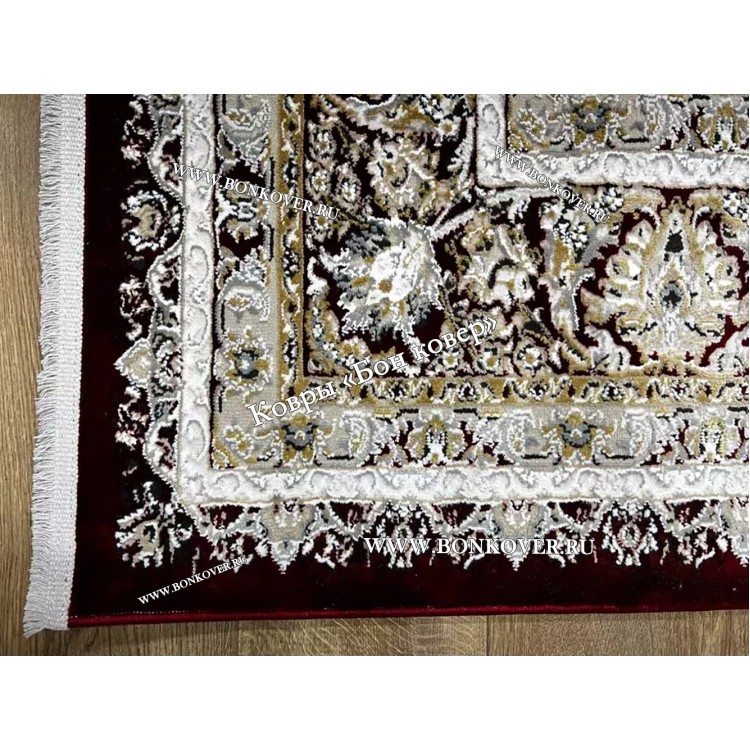 Турецкий Ковер Для Медальон Дизайн 30572 Красный